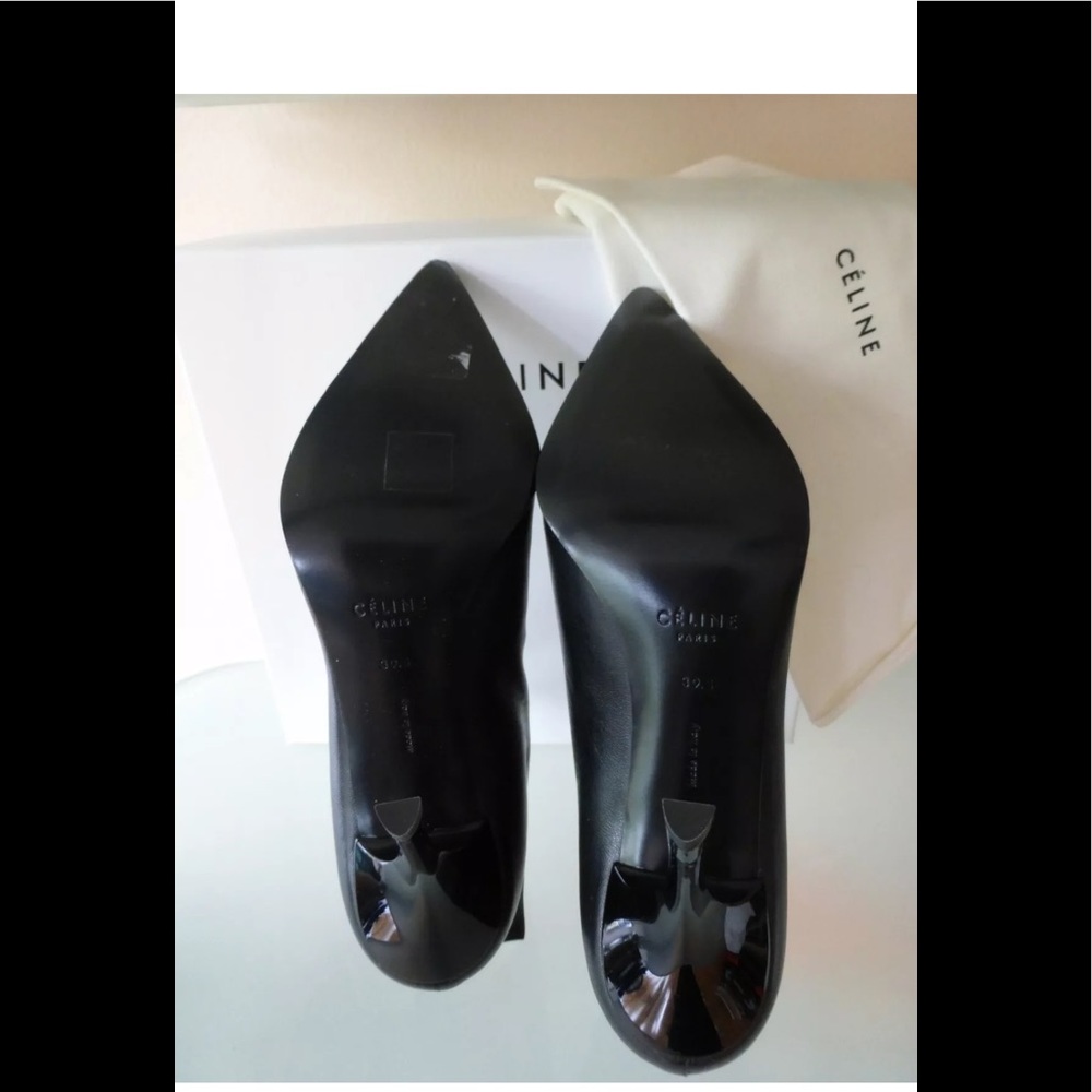 NIB Auth. CELINE leather BOOTS/BOOTIES w/dust bag  size 8.5/39.5 IT - Picture 7 of 9